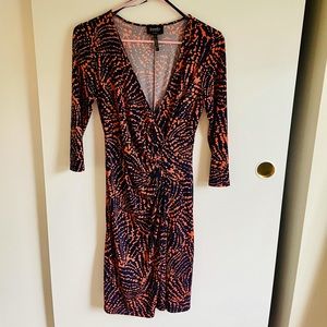 Laundry Small faux wrap style dress